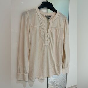 Lauren Ralph Lauren Ivory Top